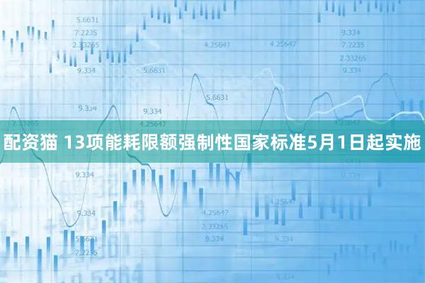 配资猫 13项能耗限额强制性国家标准5月1日起实施